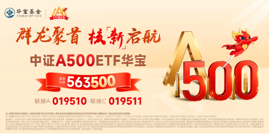 A500局部高温，四川长虹劲涨7%！全市场唯一尾号500的中证A500ETF华宝（563500）换手率超13%强势领跑