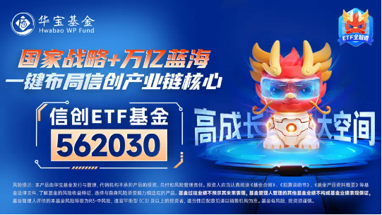 豪涨4%！信创ETF基金（562030）继续攀升！鸿蒙生态2025年要压强投入，相关方向或迎高速成长期！